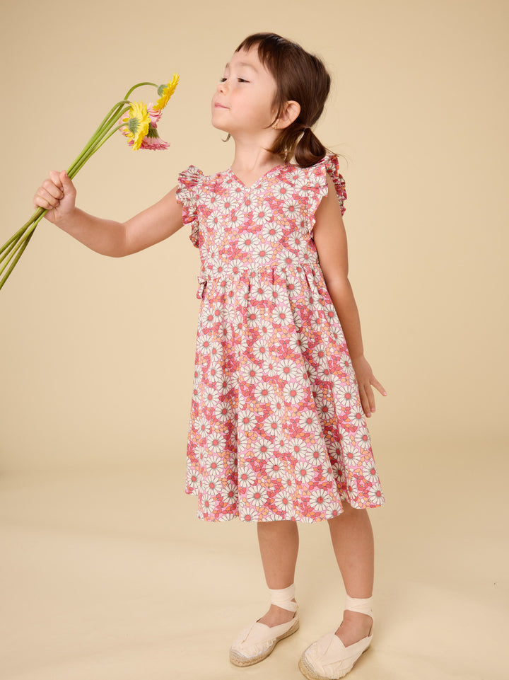 Daisy Deluxe Full Sweep Wrap Dress