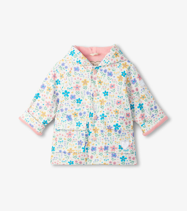 Little Garden Chicks Snap Raincoat