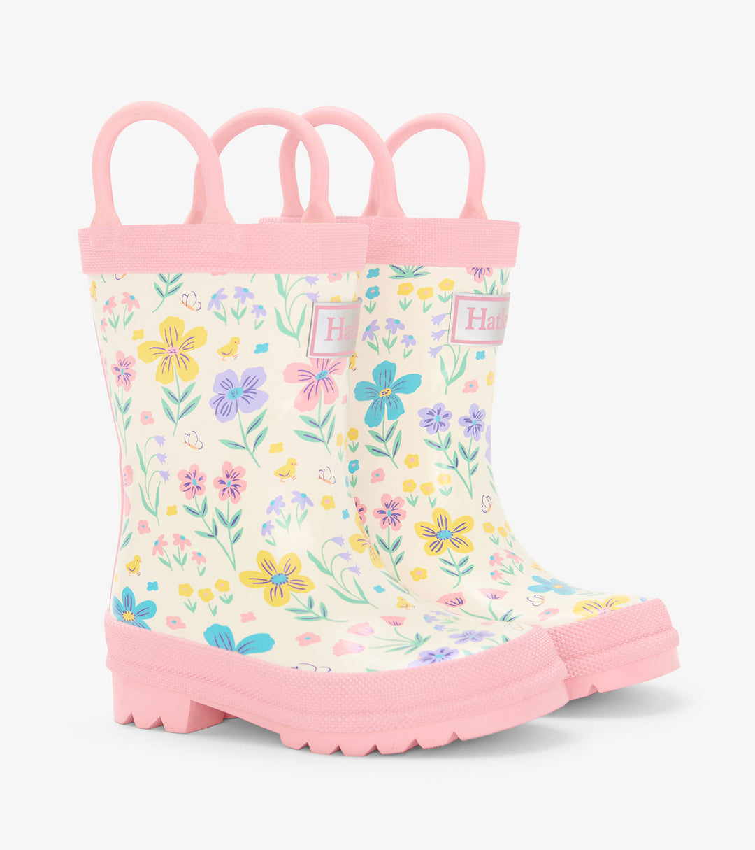 Little Garden Chicks Rain Boots with handles