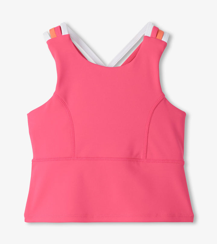 Fandango Pink Strappy Active Tank