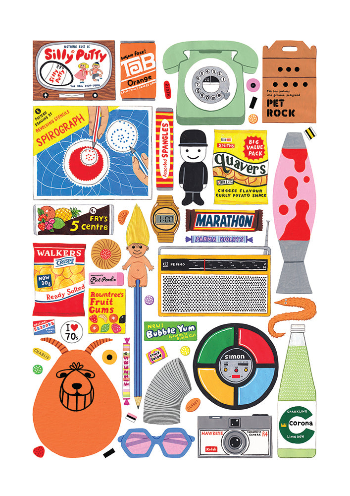 In the 70s 1000 pc Puzzle