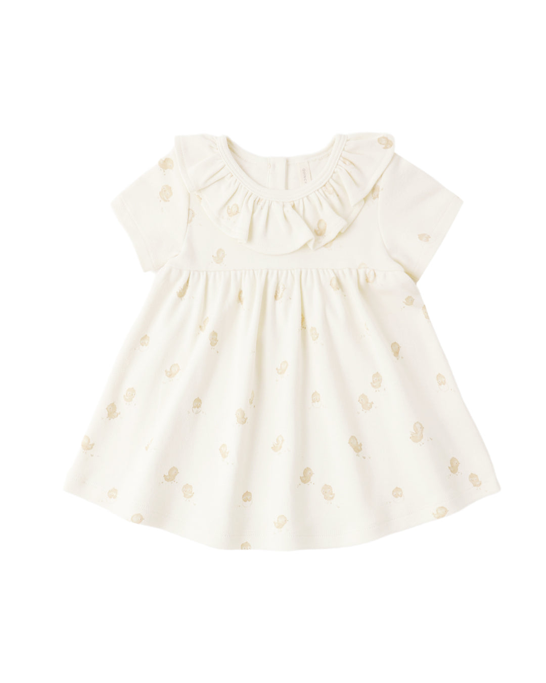 Ruffle Collar Jersey Dress Chicks