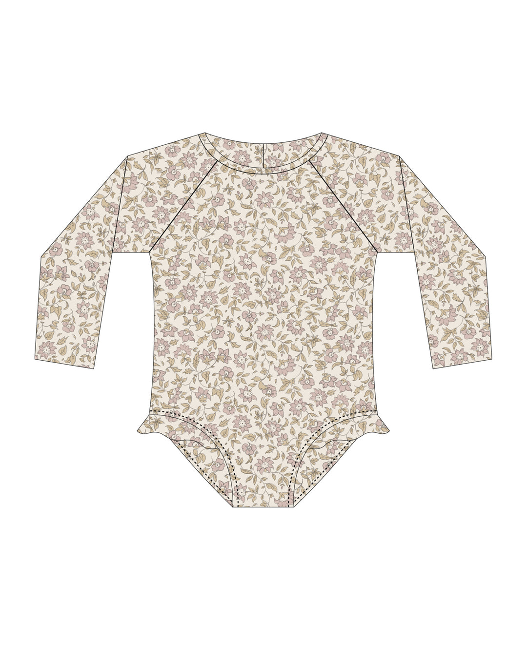 Olivia Rashguard One Piece Dahlia