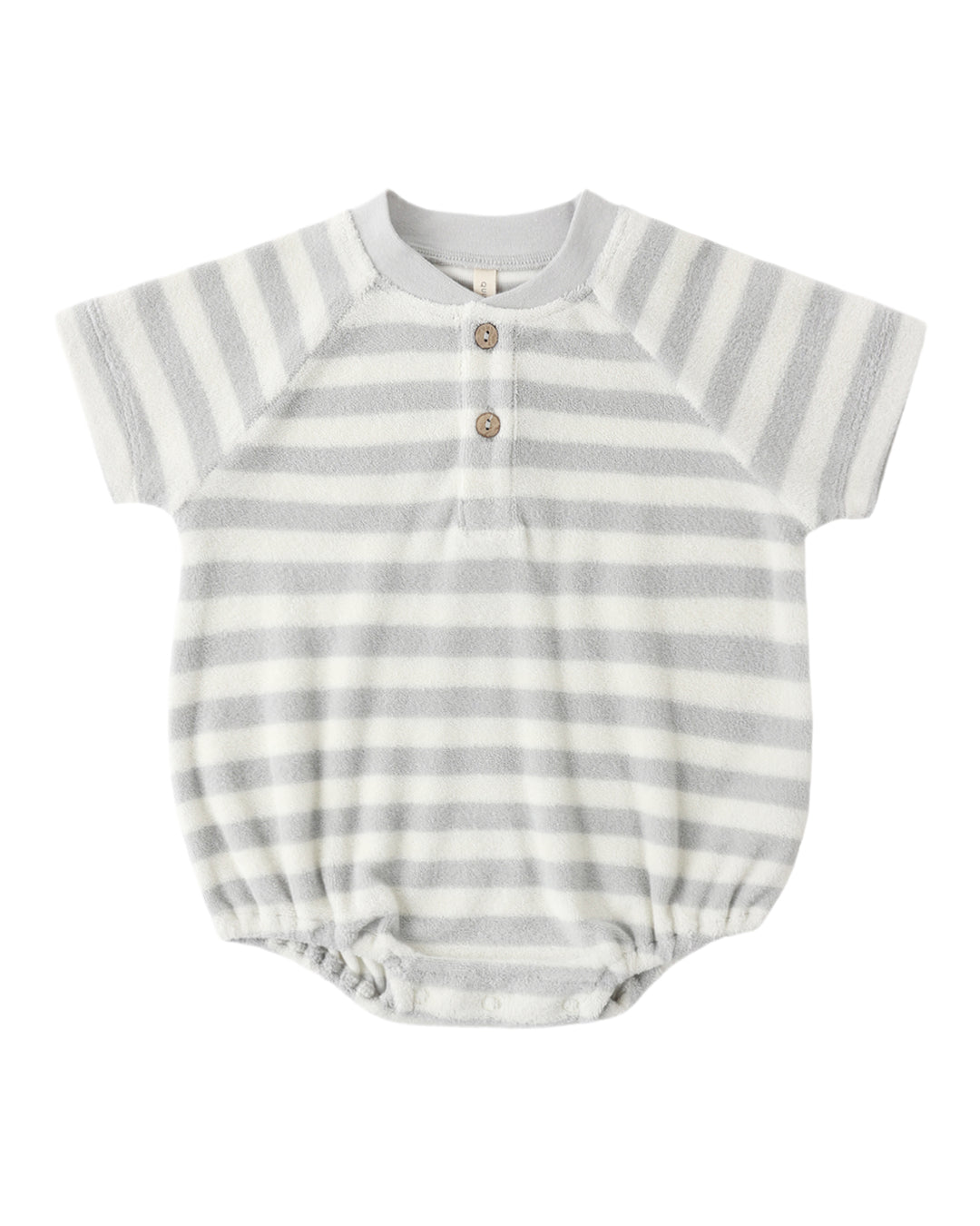 Terry Henley Romper Sky Stripe