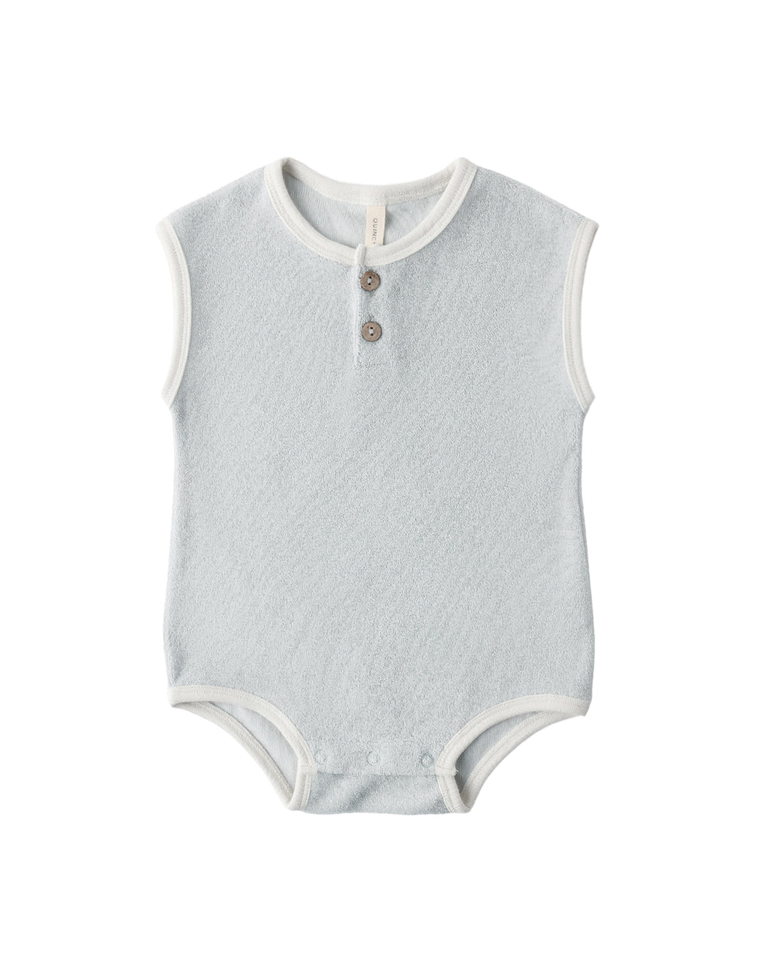 Terry Cloth Romper Sky