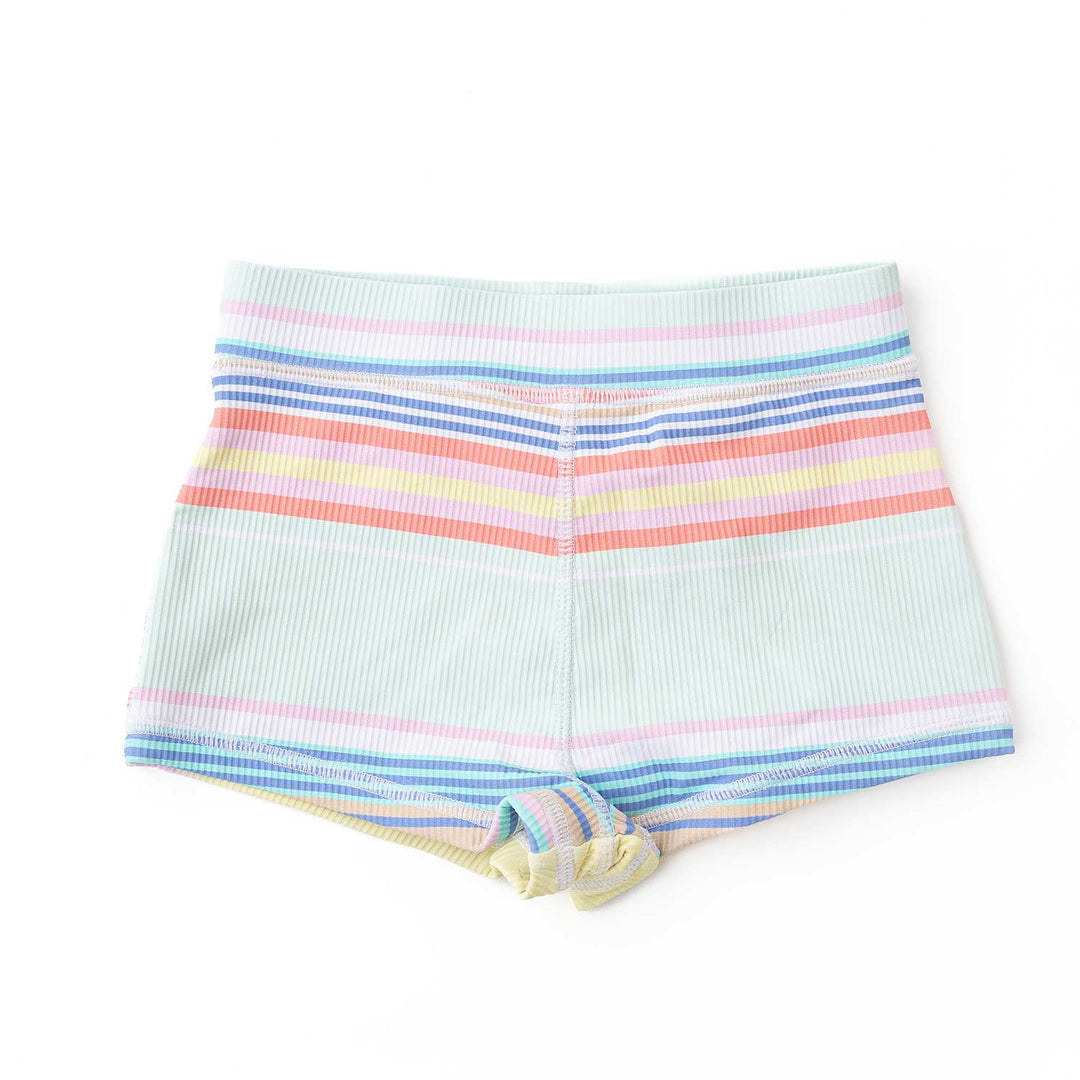 Ribbed Surfer Stripe Shorts