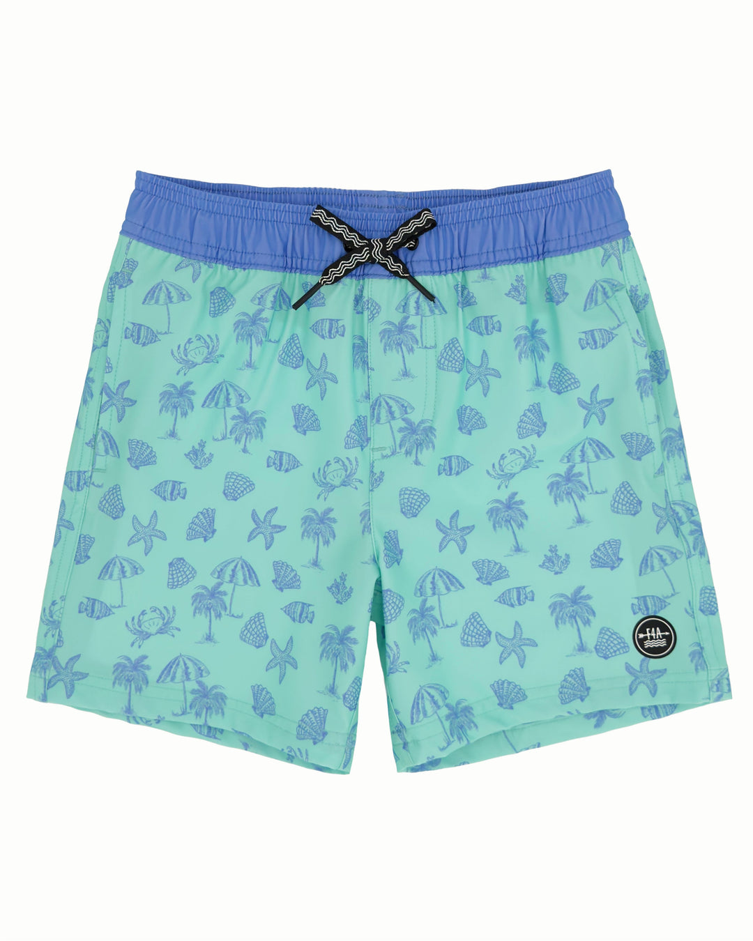 Aqua Crystal Volley Swim Trunk