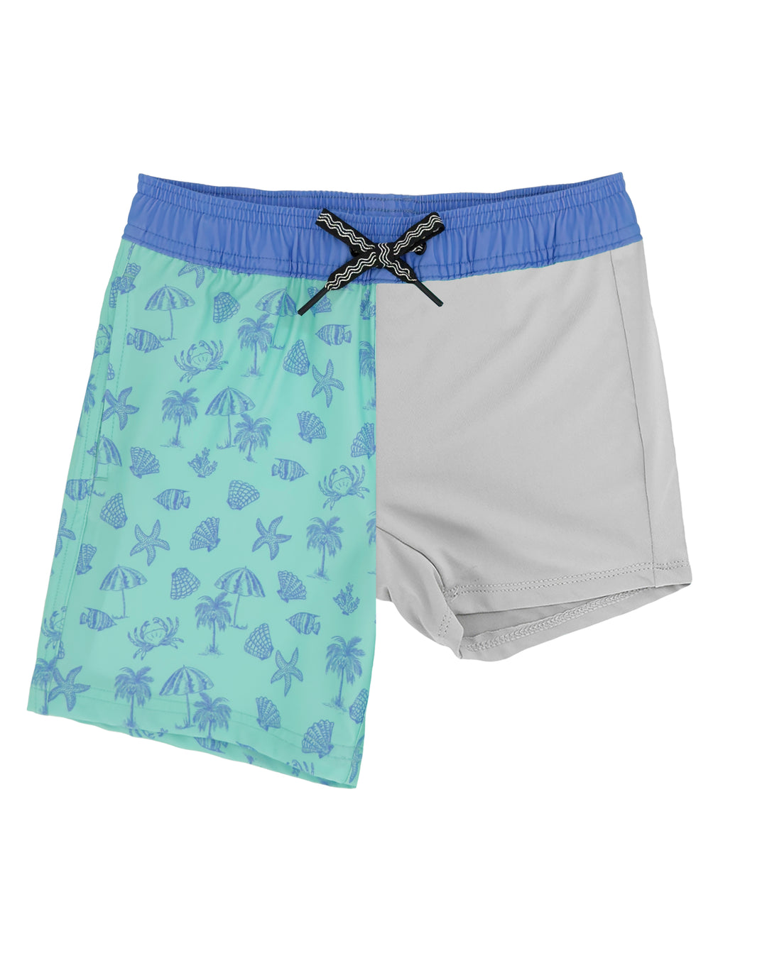 Aqua Crystal Volley Swim Trunk