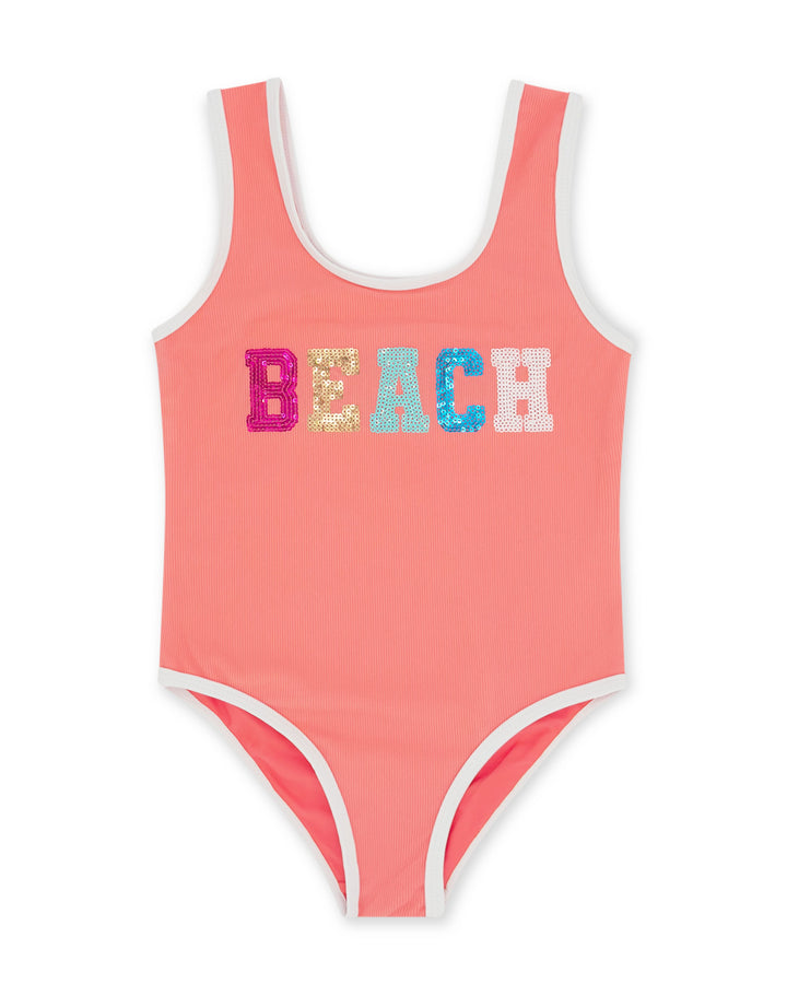 Beach Wave Break One Piece Swimsuit