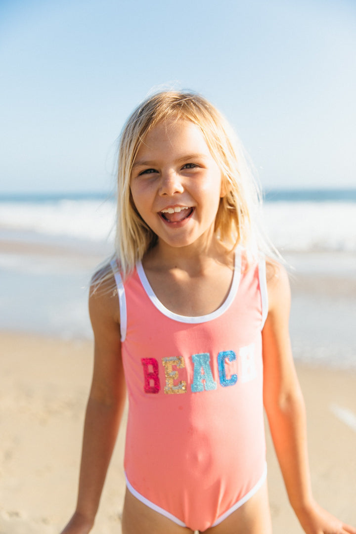 Beach Wave Break One Piece Swimsuit