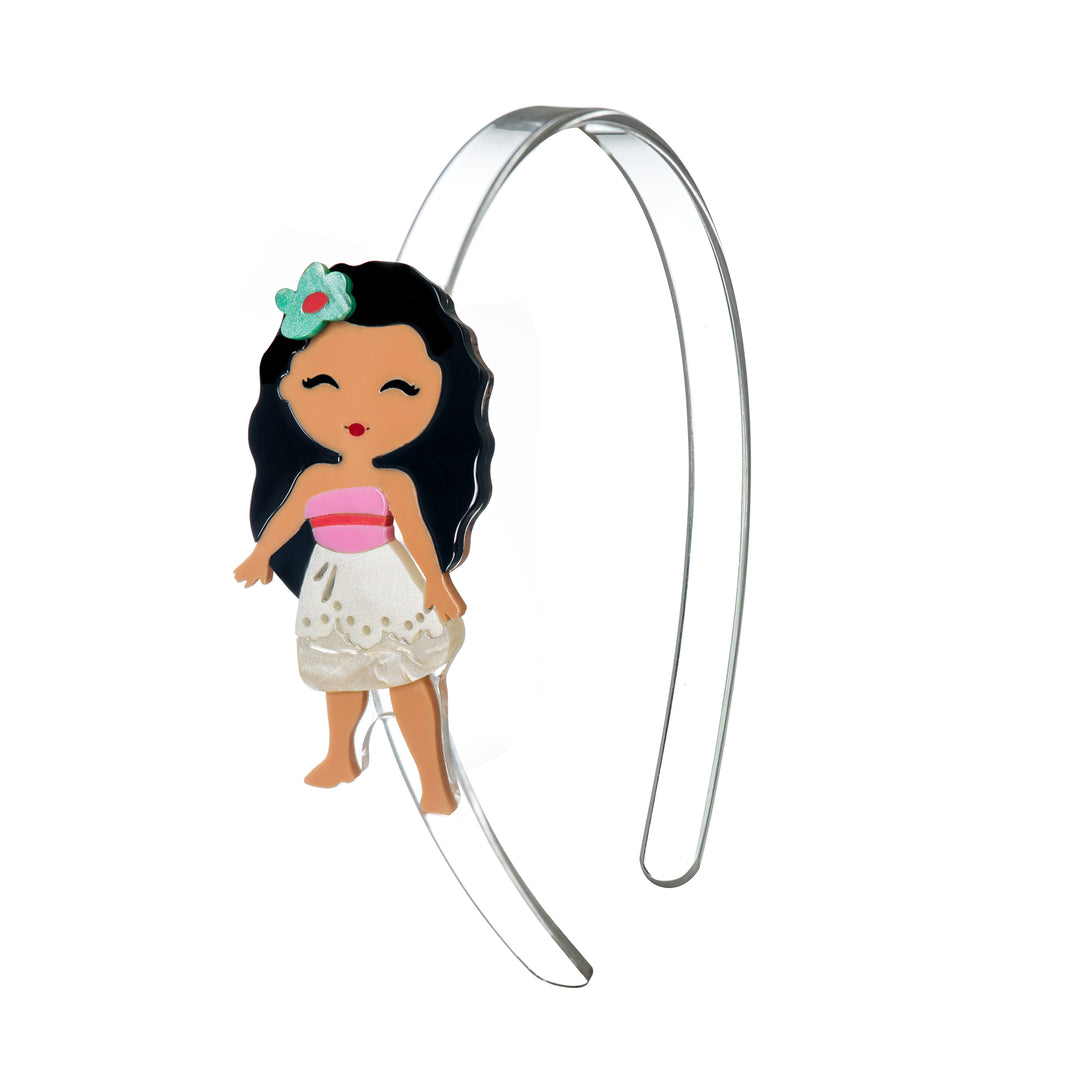 CUTE DOLL FLOWER HEADBAND