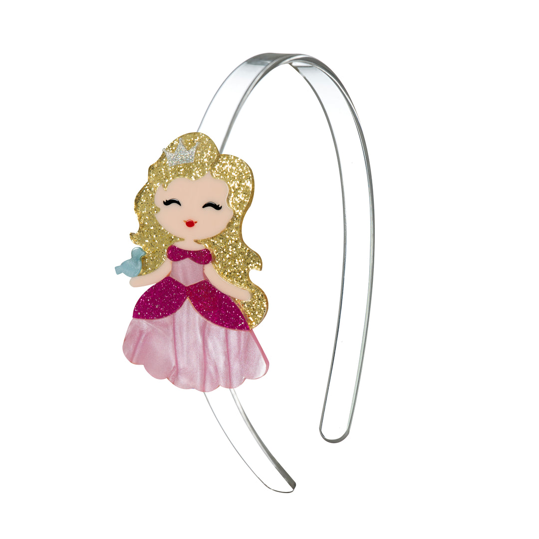 CUTE DOLL LIGHT PINK DRESS HEADBAND