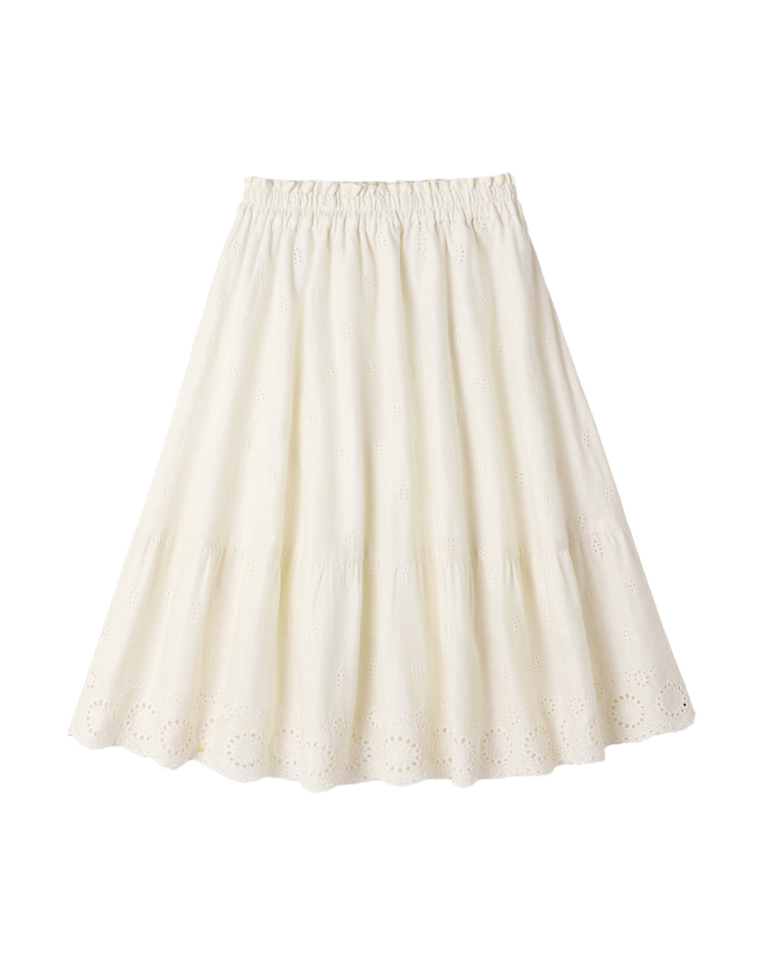Rose Maxi Skirt Ivory