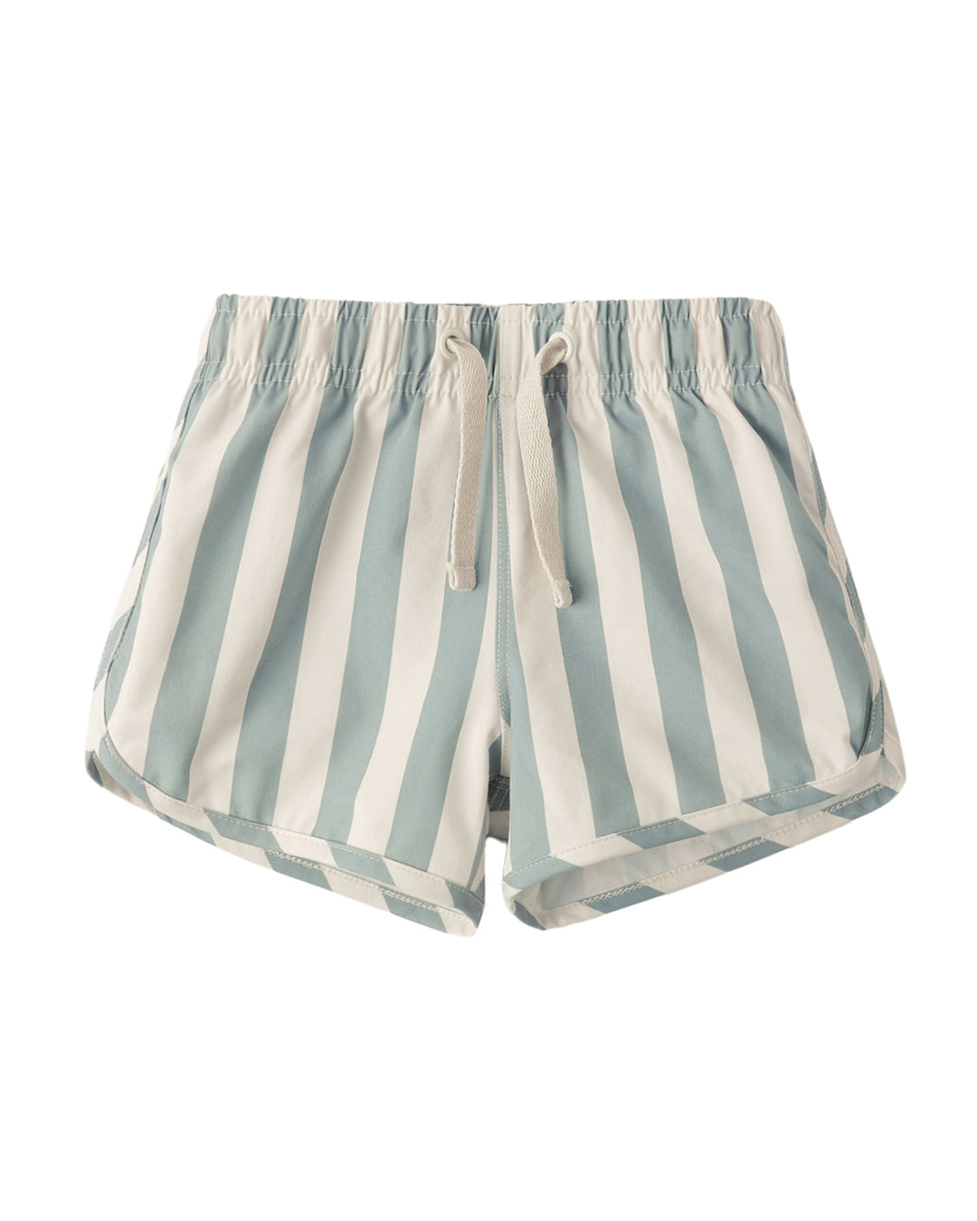 Swim Trunk Green Stripe