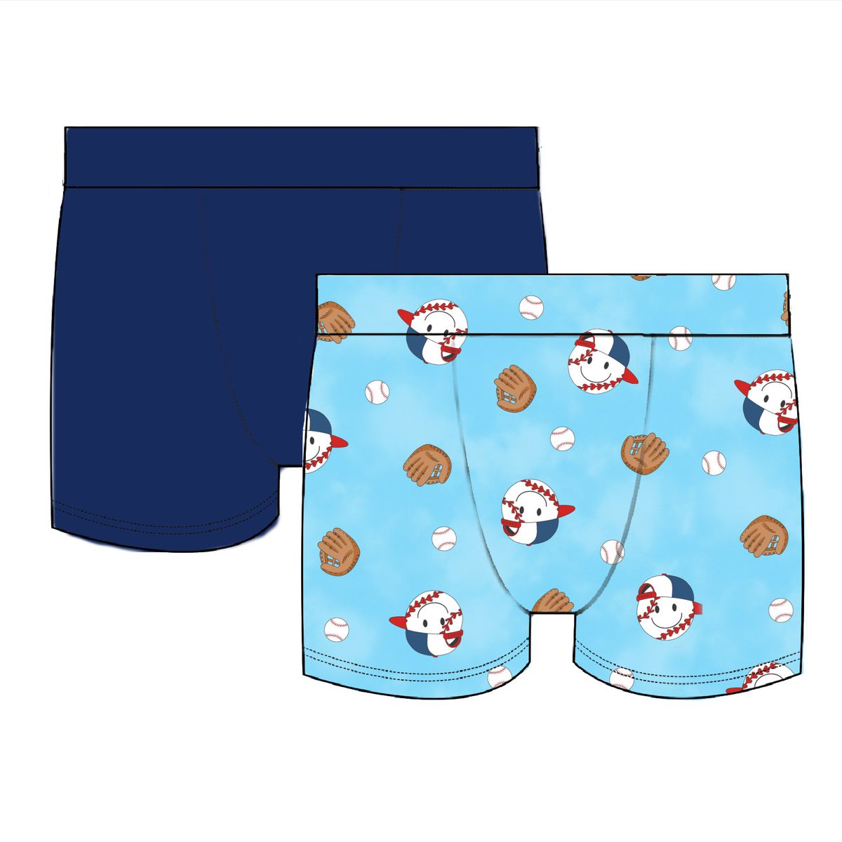 Ball Game 2pack Boxers – Sprout Boutique