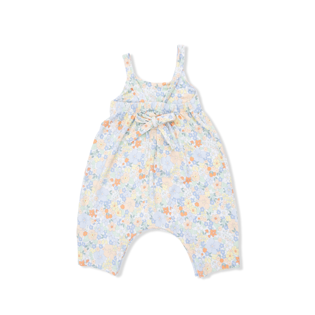 Georgia Floral Tie Back Romper