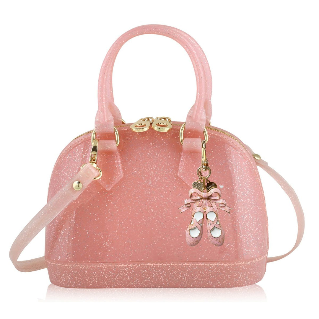 Cate Light Pink Sparkle Tiny Dancer Purse