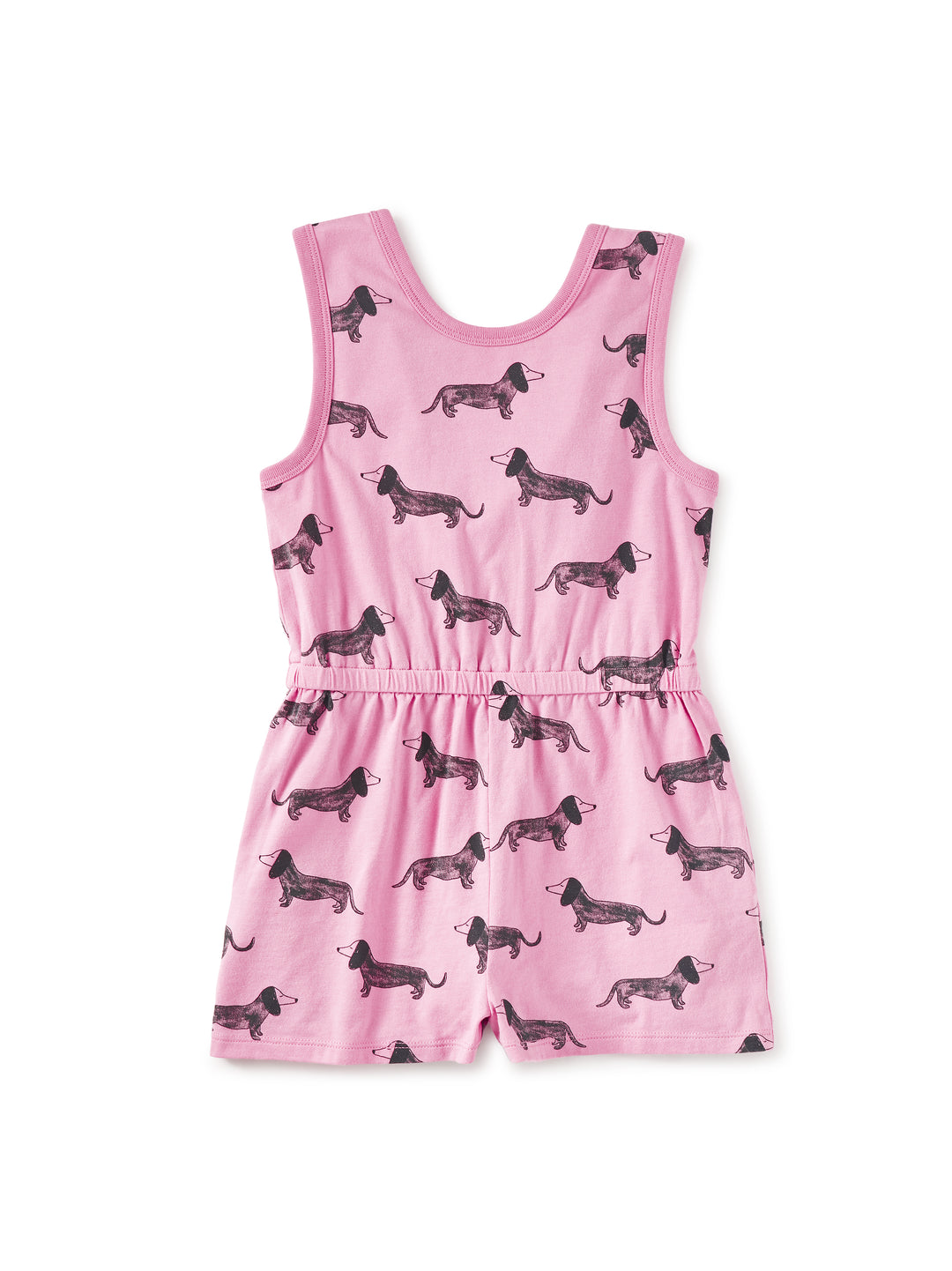 Dachshund Reversible Wrap Romper