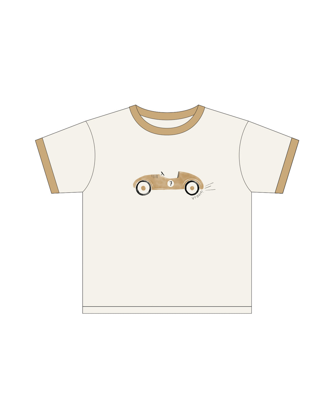 Ringer Tee Race Car