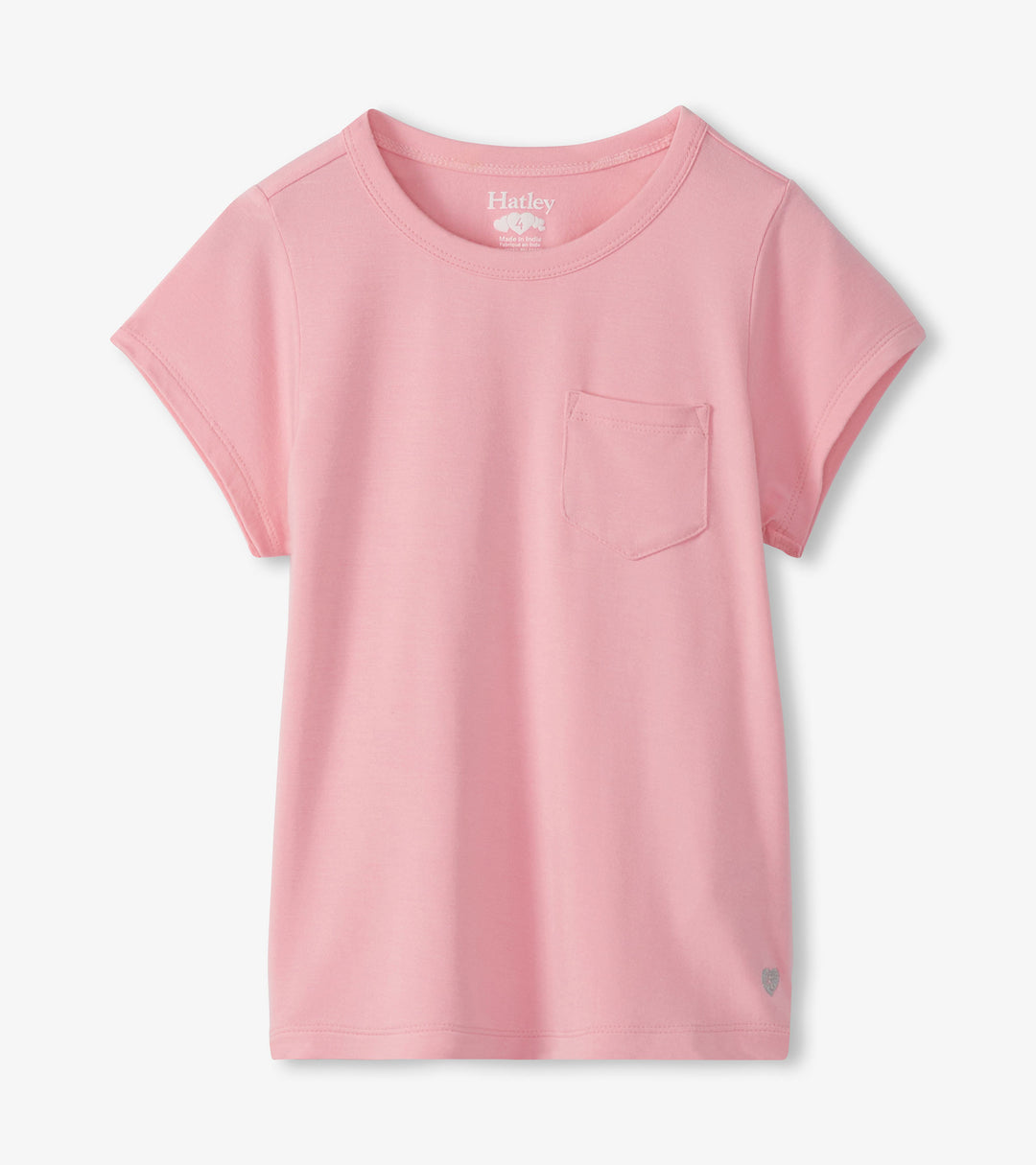 Candy Pink Pocket Tee