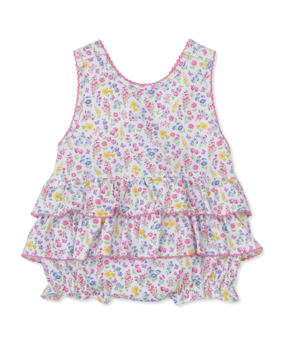 Pastel Gardens Floral Ruffle Bubble