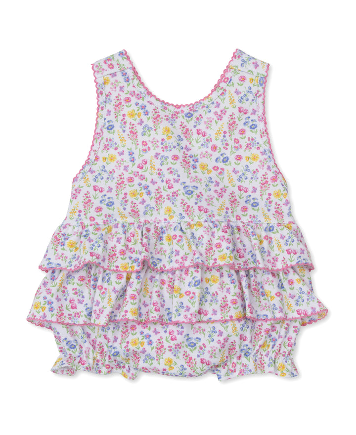 Pastel Gardens Floral Ruffle Bubble