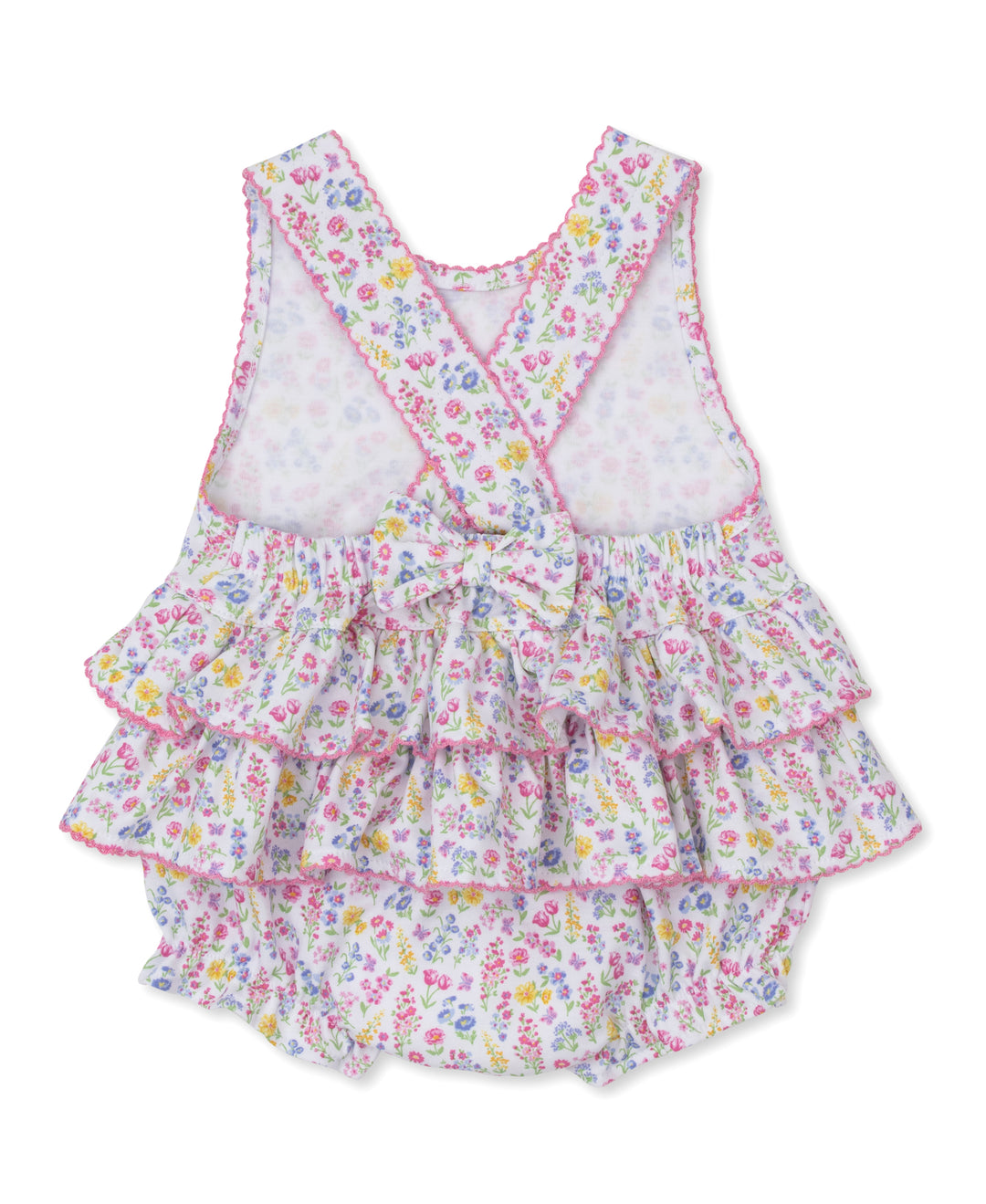 Pastel Gardens Floral Ruffle Bubble