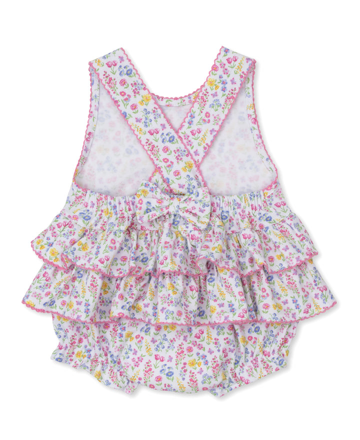 Pastel Gardens Floral Ruffle Bubble