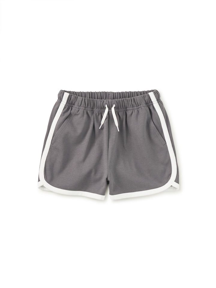 Sporty Ringer Short Thunder