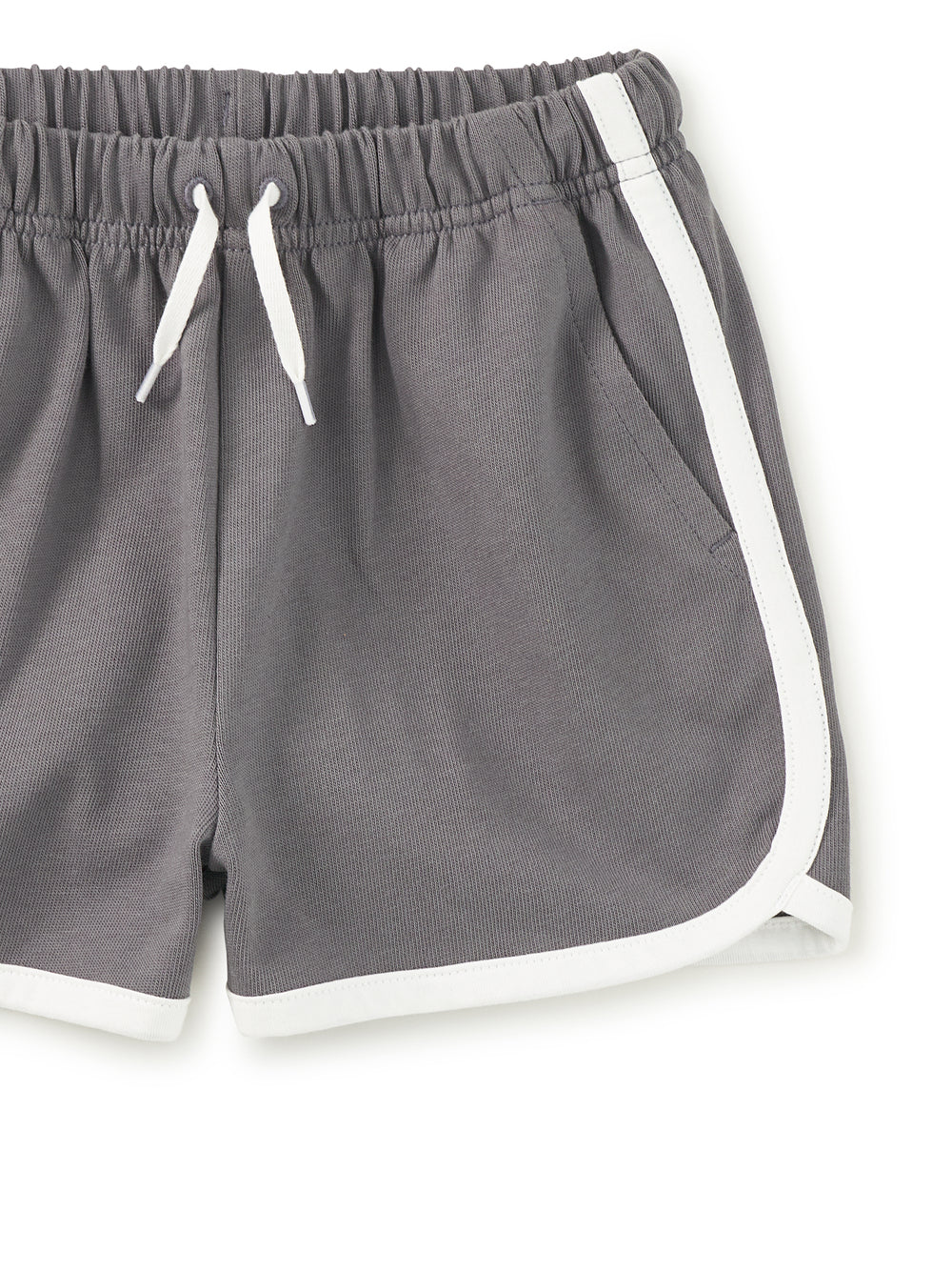 Sporty Ringer Short Thunder