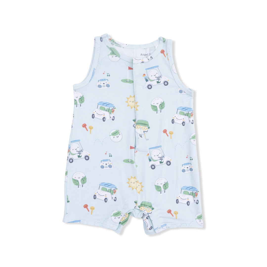 Golf Pros - Sleeveless Shortie Romper