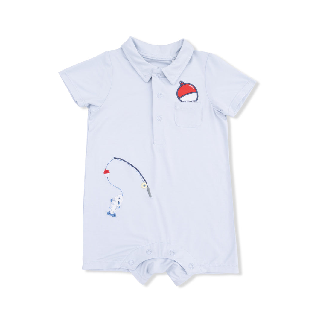 Gone Fishing Polo Shortie