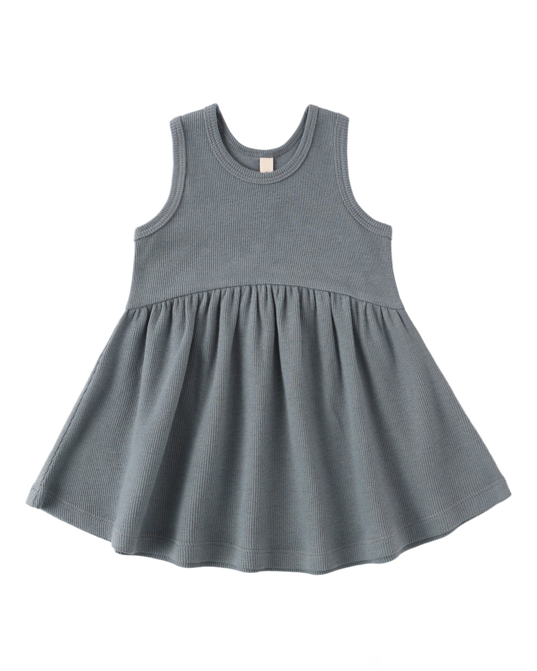 Ribbed Tank Dress Ocean