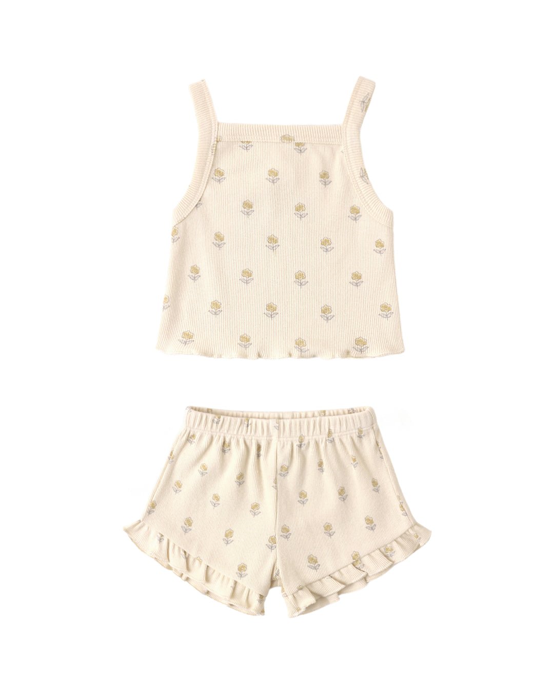Evie Tank & Shortie Set Buttercup