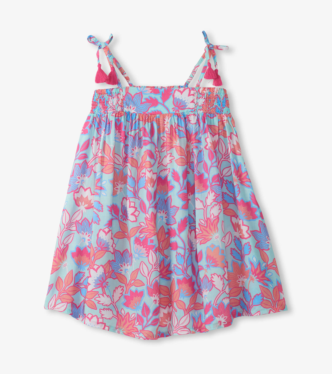 Graphic Floral Full Dress
