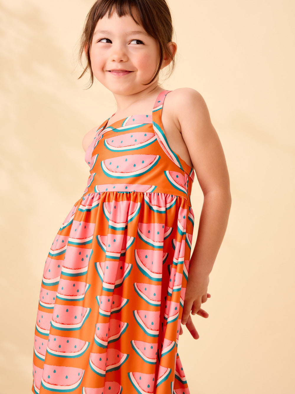 Strappy Sun Dress Watermelon Slices