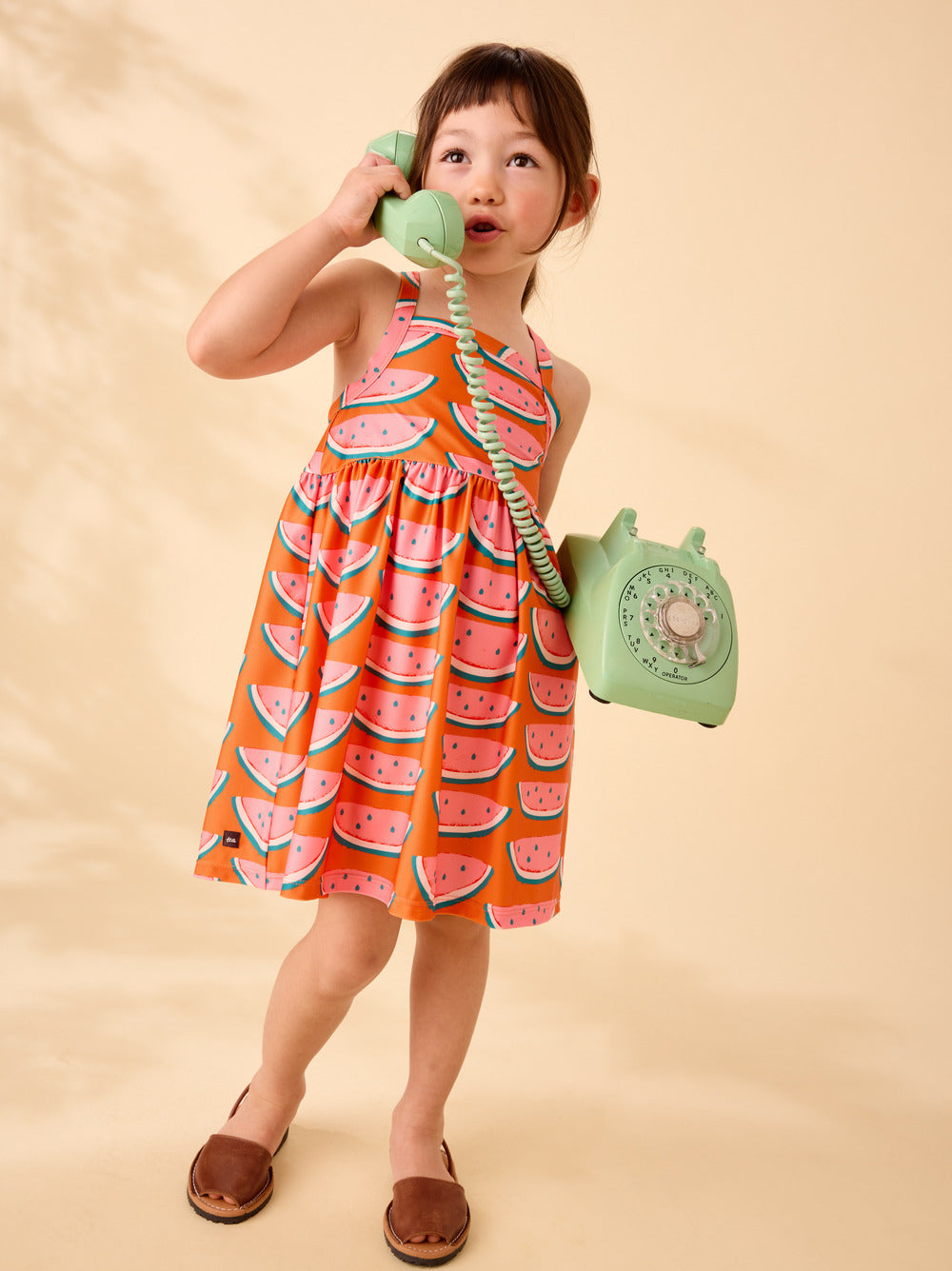 Strappy Sun Dress Watermelon Slices