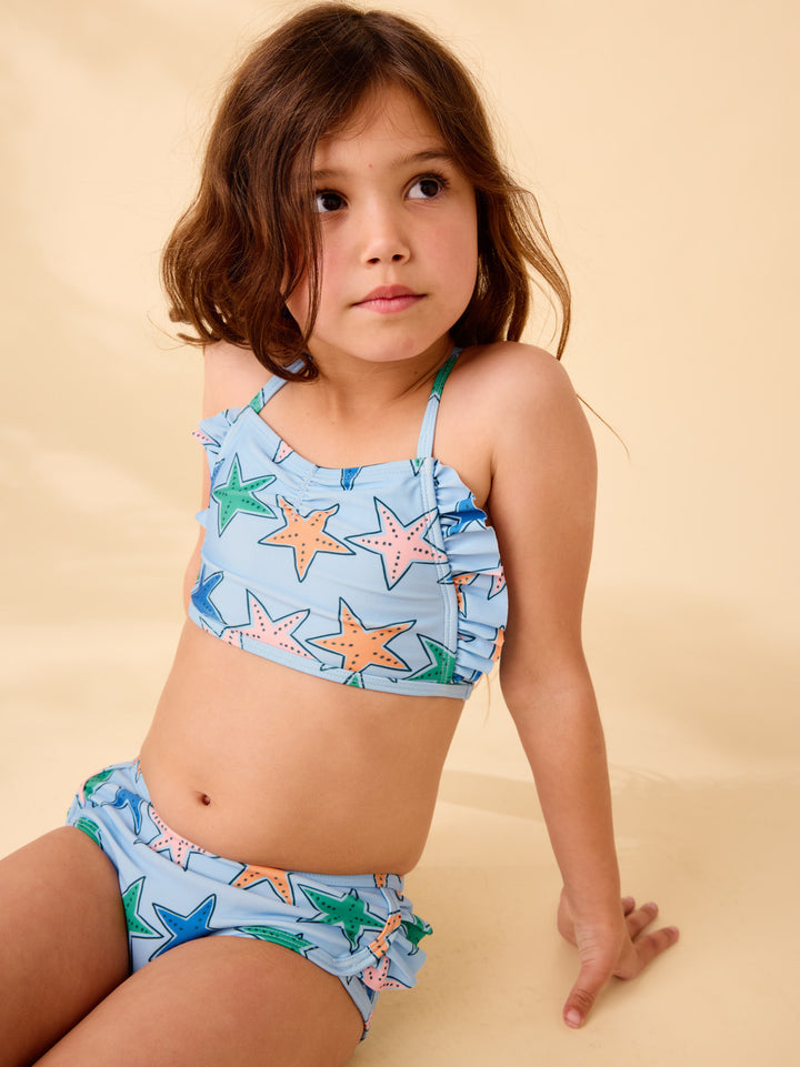 Ruffle Two Piece Swim Set Starfish