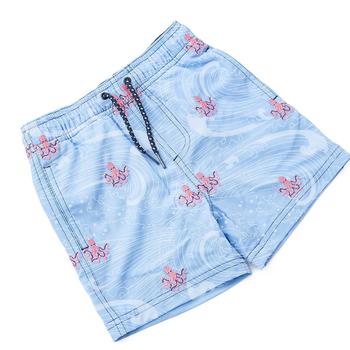Octopus Water Appearing Swim Trunks