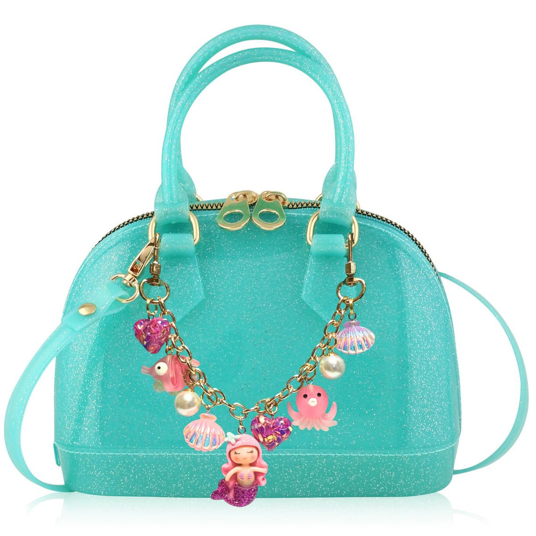 Aqua Sparkle Under the Sea Purse