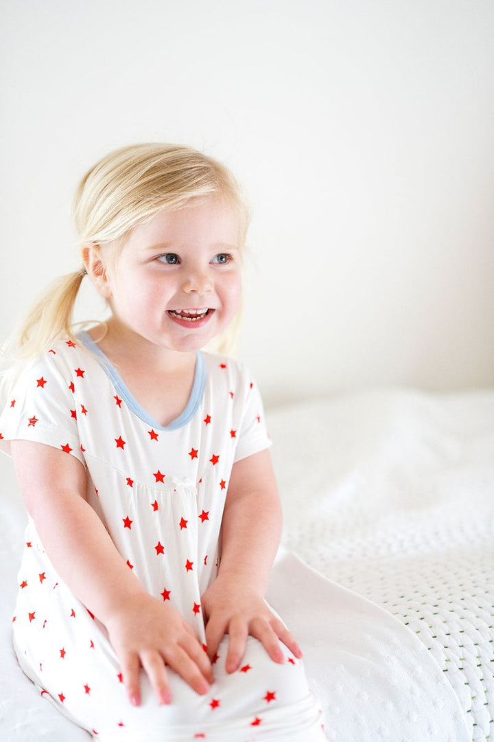 Red Star Bamboo Nightdress