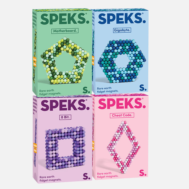Speks 432 Fidget Magnets Pixel