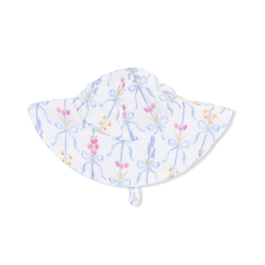 Ribbon Bouquets - Wide Brim Sun Hat