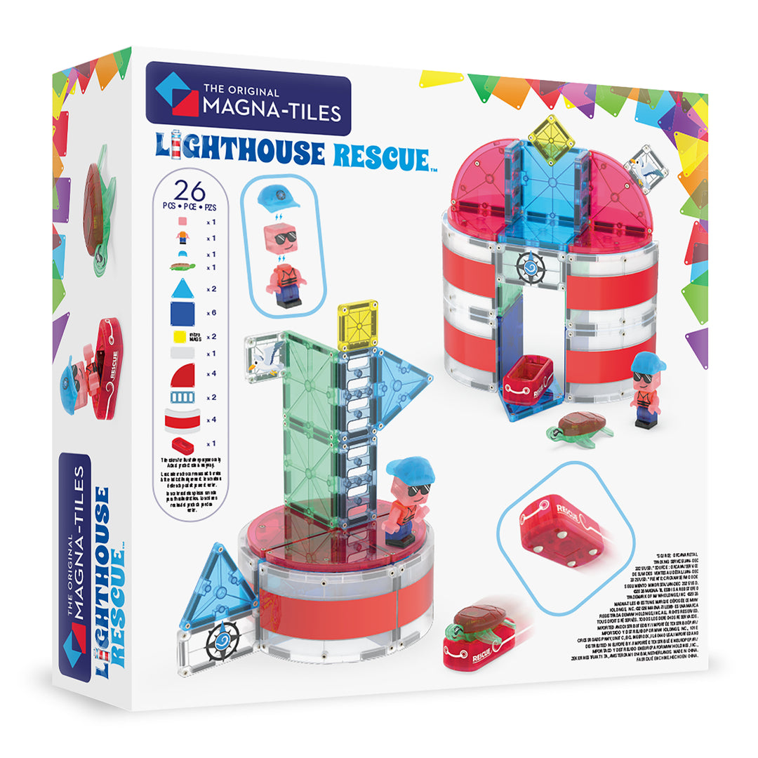 Magna-Tiles Lighthouse Rescue