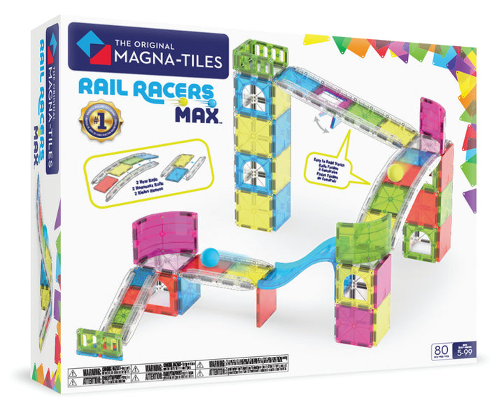 Magna-Tiles Rail Racers Max
