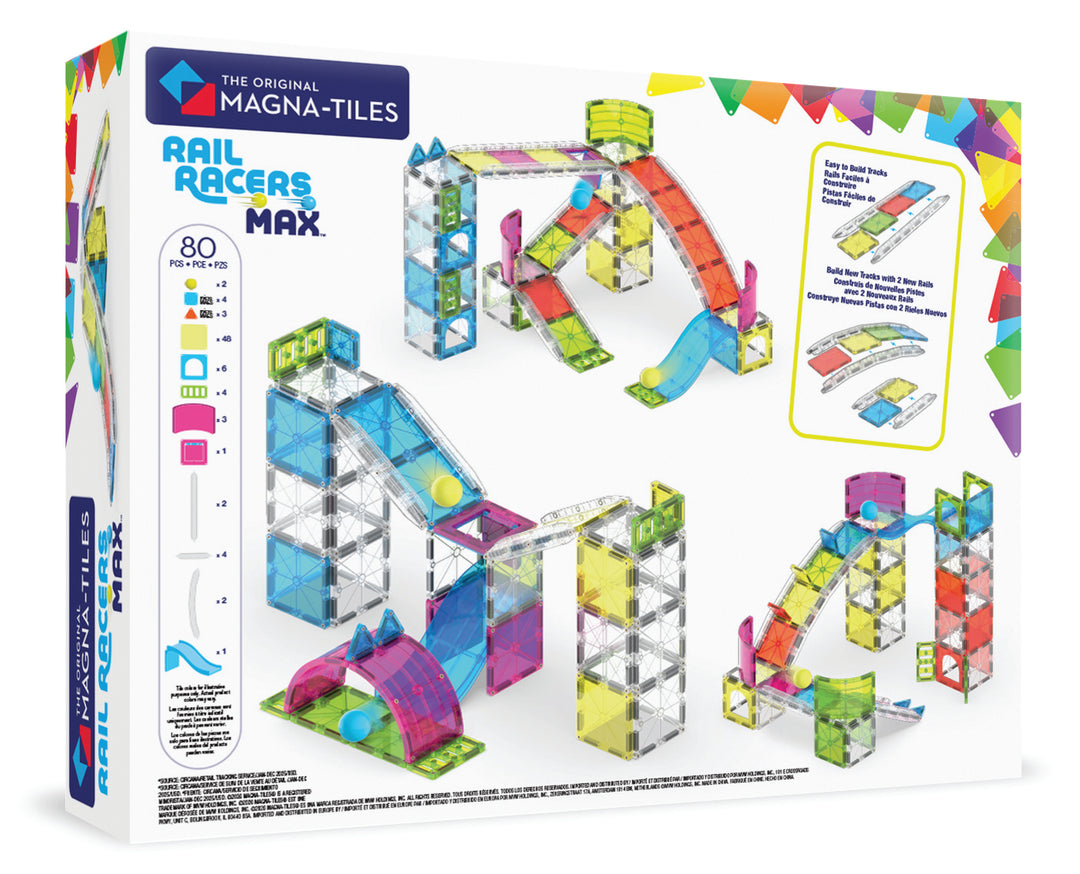 Magna-Tiles Rail Racers Max