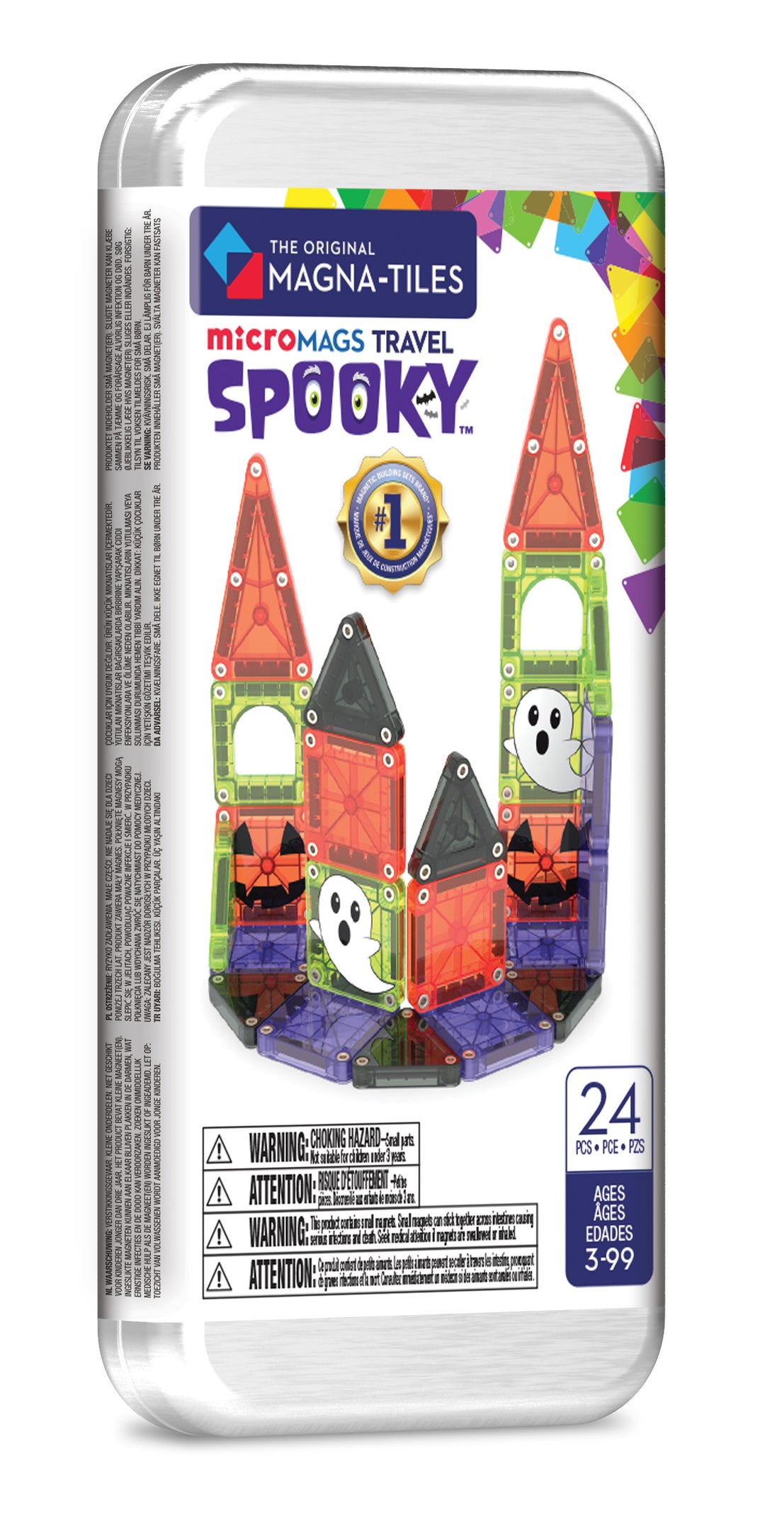 Magna-Tiles MicroMAGS Travel Spooky