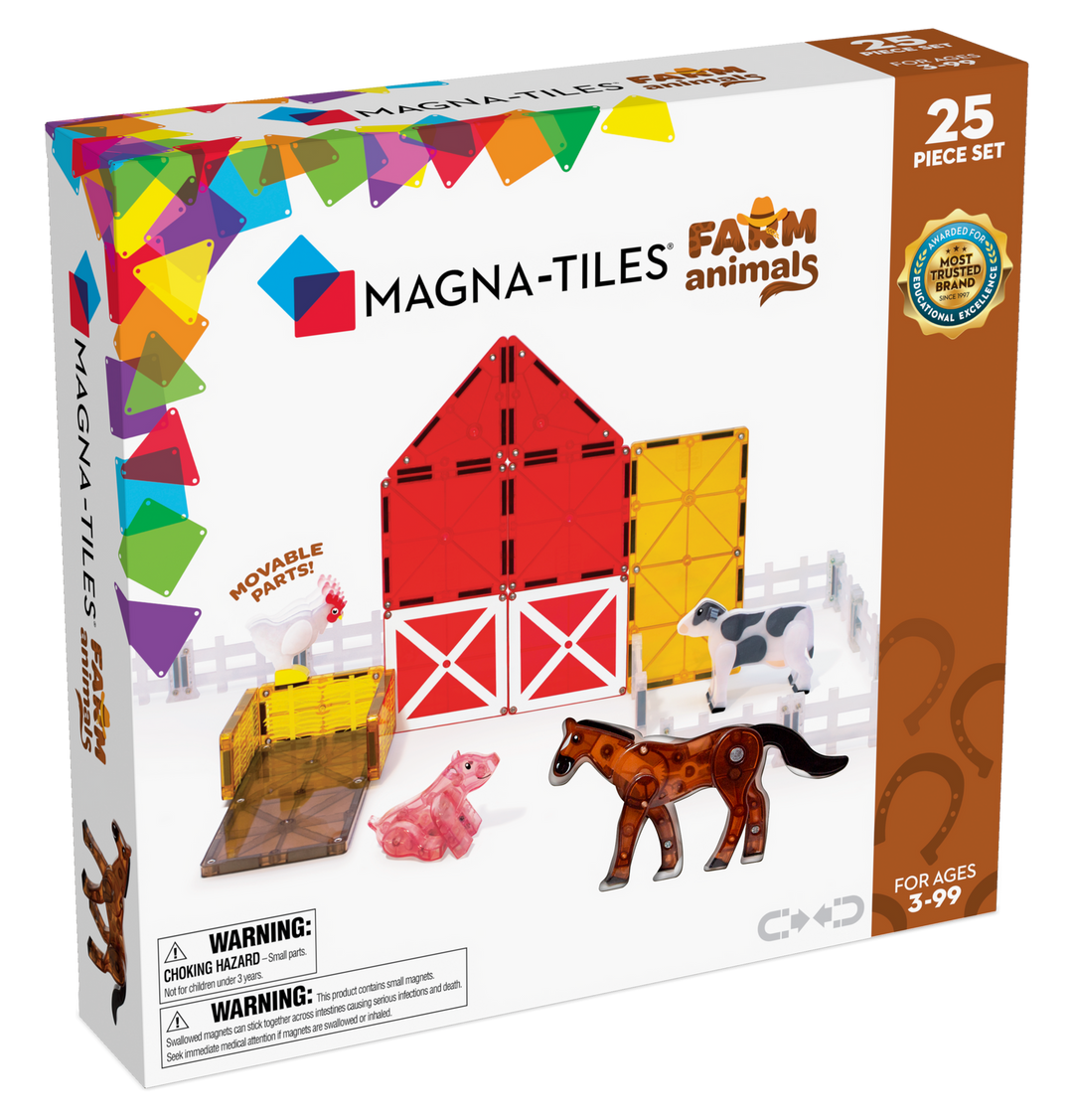 Farm Animals 25-Piece Set Magna-Tiles