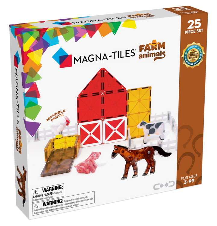 Farm Animals 25-Piece Set Magna-Tiles