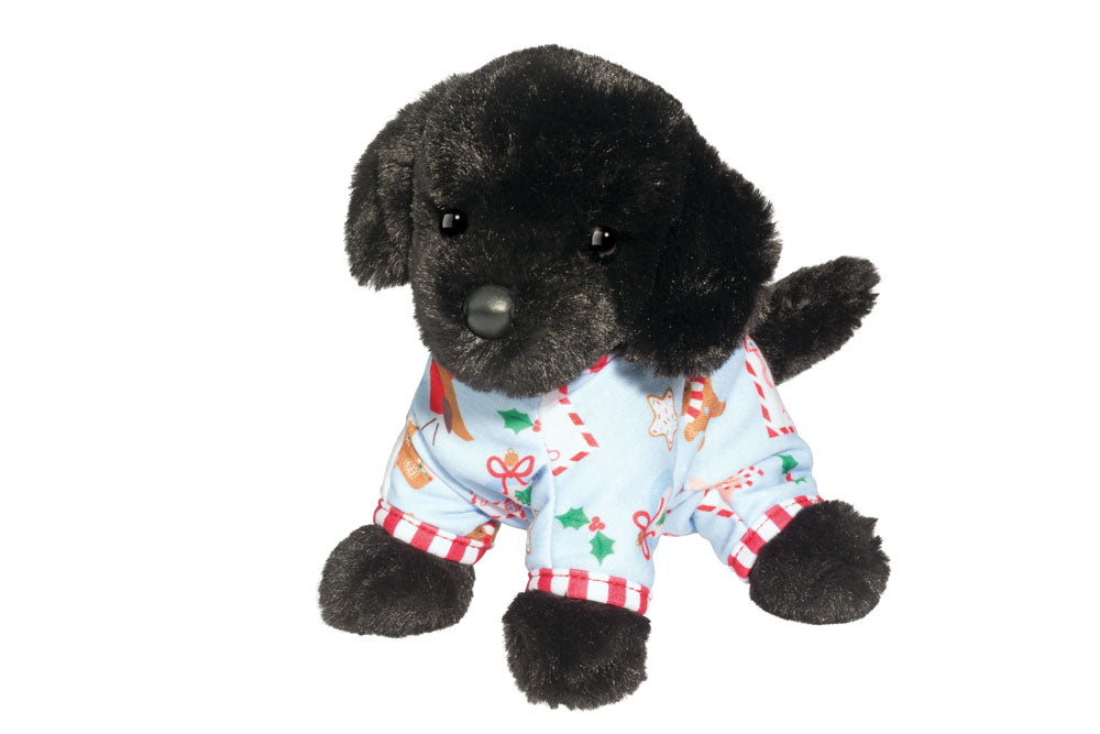 Black Lab Christmas PJ Pup